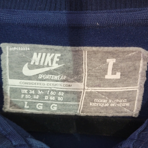 Nike Men's White Sox Vintage Navy and Red Track Jacket Size Large - Picture 4 of 5